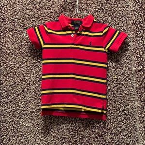 Striped polo